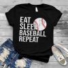 Eat Sleep Baseball Repeat Gifts For Men Women Fathers Day T Shirt