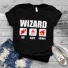 Eat Sleep Fireball Wizard Shirt