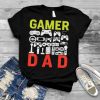 Funny Birthday Gift for Video Gamer Dad Fathers Day T Shirt