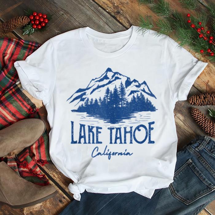 Lake Tahoe California Retro Mountain Vintage shirt