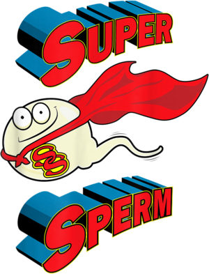 Super Sperm Donor Sperm Funny Fathers Day T Shirt