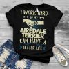 Airedale Terrier Shirt Men Women Dog Mom Dog Lover T Shirt