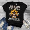 Bulldog Jesus Is My Savior Riding Is My Therapy shirt