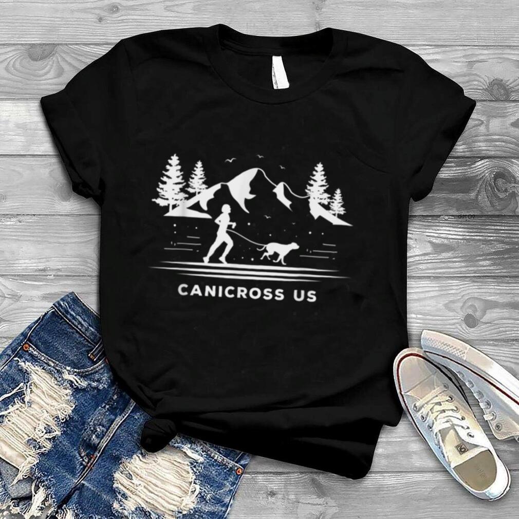 Canicross for a Dog running Canicross T Shirt