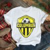 Columbus Soccer Jersey Style Team Fan Flag Ohio T Shirt