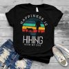 Happiness is hiking with my Dog Gifts Hike Climbing Dog Love T Shirt