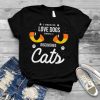 I used to love dogs until I discovered cats Funny Cat T Shirt
