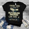 Old English Sheepdog Shirt Men Women Dog Mom Dog Lover T Shirt