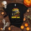 Funny Halloween You Can't Scare Me I Drive A School Bus Gift T Shirt
