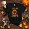 Teacher By Day Witch By Night Halloween Costume Teacher T Shirt