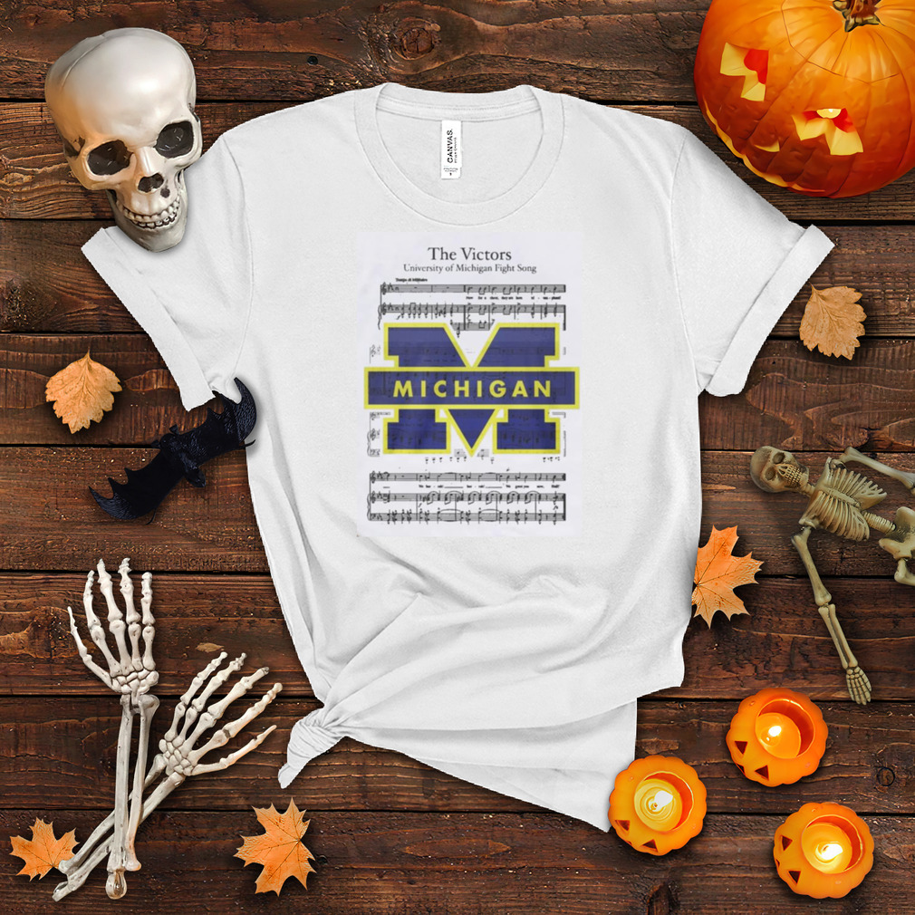 University Of Michigan The Victors Music Lyric 2021 Shirt