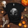 Boxer Dog Moon Howl in Forest Halloween Costume T Shirt