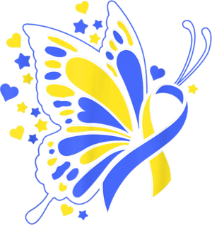 Down Syndrome Symbol Butterfly