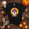 Cute Corgi Witch Funny Halloween Costume for Men Women Kid T Shirt