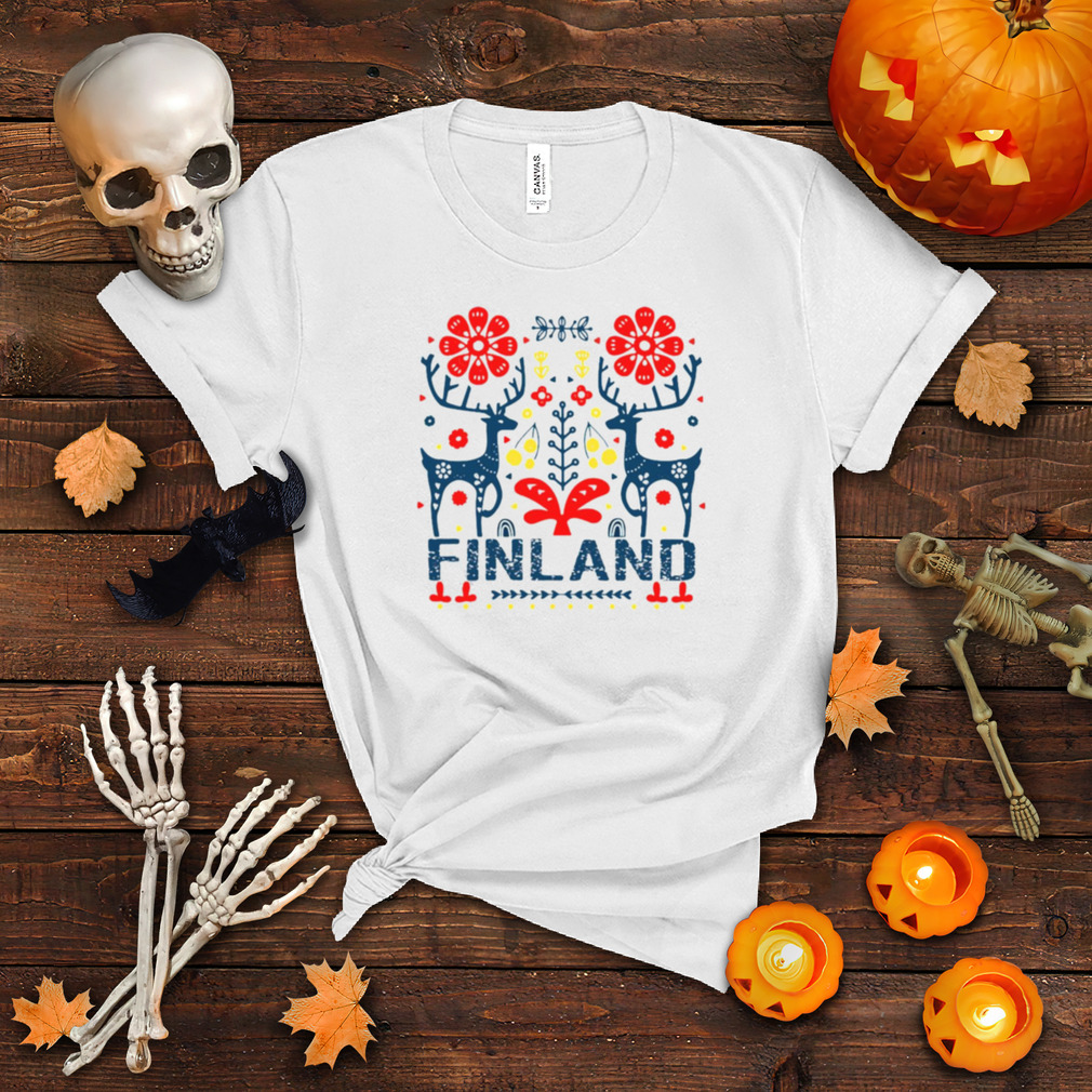 Finland Folk Christmas T shirt