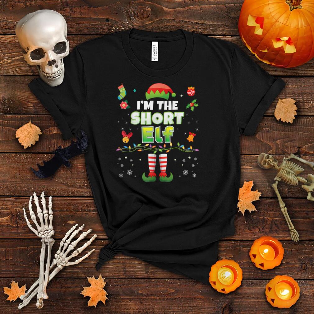 I'm The Short Elf Matching Family Merry Christmas Santa T Shirt