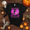 In October We Wear Pink Breast Cancer Awareness Black Cat T Shirt