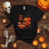 LOVE Black Cat Pumpkin Halloween Costume Family Matching T Shirt