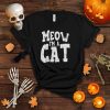 Meow I'm A Cat Funny Easy Halloween Costume Cat Lover T Shirt