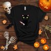 Scary Halloween Cat Murderous Bloody Knife Tee T shirt T Shirt