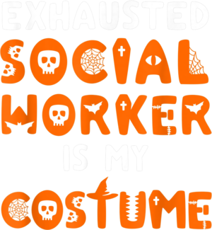 Social Worker Halloween Shirt Funny Social Work Costume Gift T Shirt