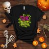 Trick or Treat Halloween Costume Cobweb Decor Illustration T Shirt