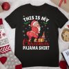 This Is My Christmas Pajama Shirt Funny Santa sarcastic idea T Shirt