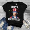 Happy Halloween Confused Joe Biden Funny Happy 4th Of July T Shirt