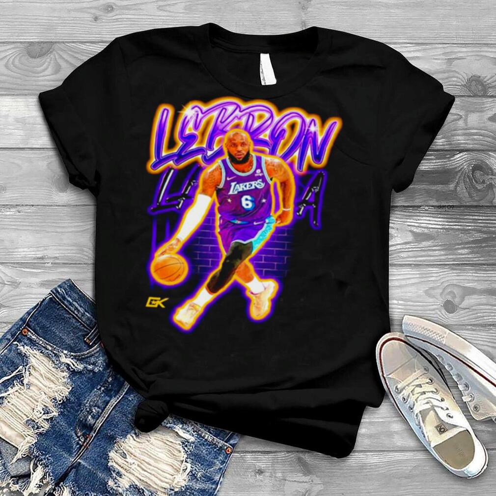 Lebron LA Mural shirt