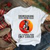 Snowboarding Mom Like A Normal Mom Only Cooler Blood Moon Shirt