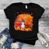 Black Chihuahua Dog Hollowed Pumpkin Moon Shirt