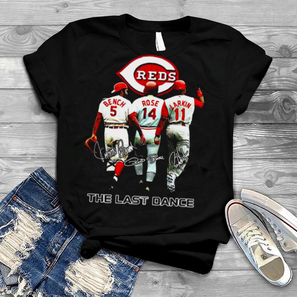 Cincinnati Reds the last dance signatures shirt