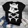 Cute And Funny Pirate Kids Cat T Shirt