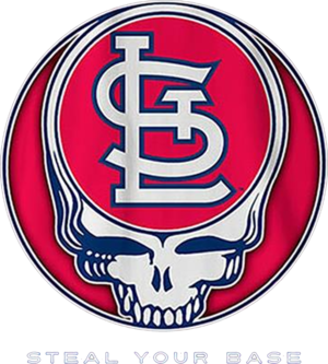 St. Louis Cardinals Grateful Dead Steal Your Base T Shirt