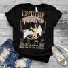Thank You For The Memories Led Zeppelin 1968 2022 54th Anniversary Signatures Shirt