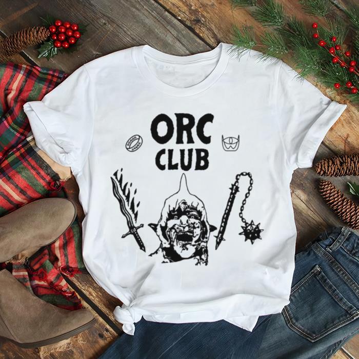 Crossover Orc Club Hellfire Club Stranger Things X Lord Of The Rings shirt