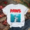 Paws Jaws Cat Fun Halloween shirt