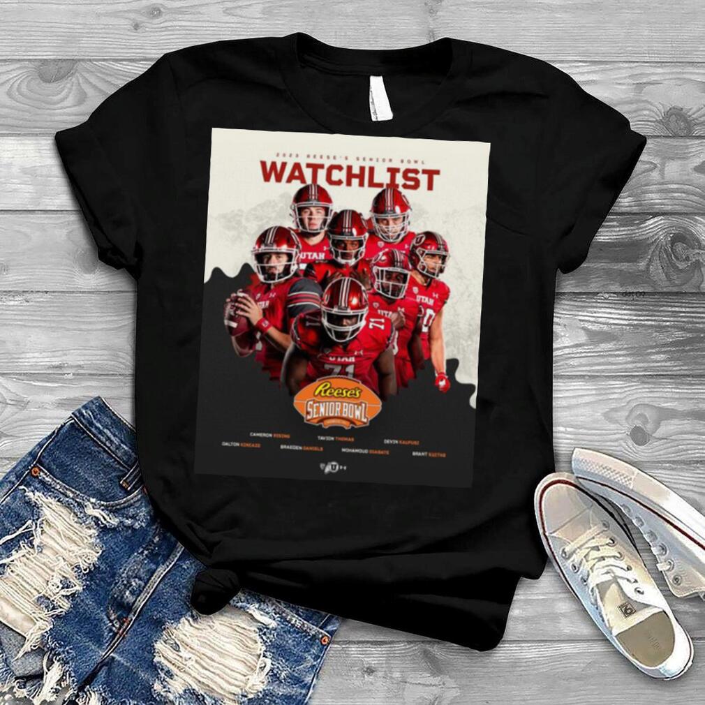 2023 Reese’s Senior Bowl Watchlist Utah Utes shirt