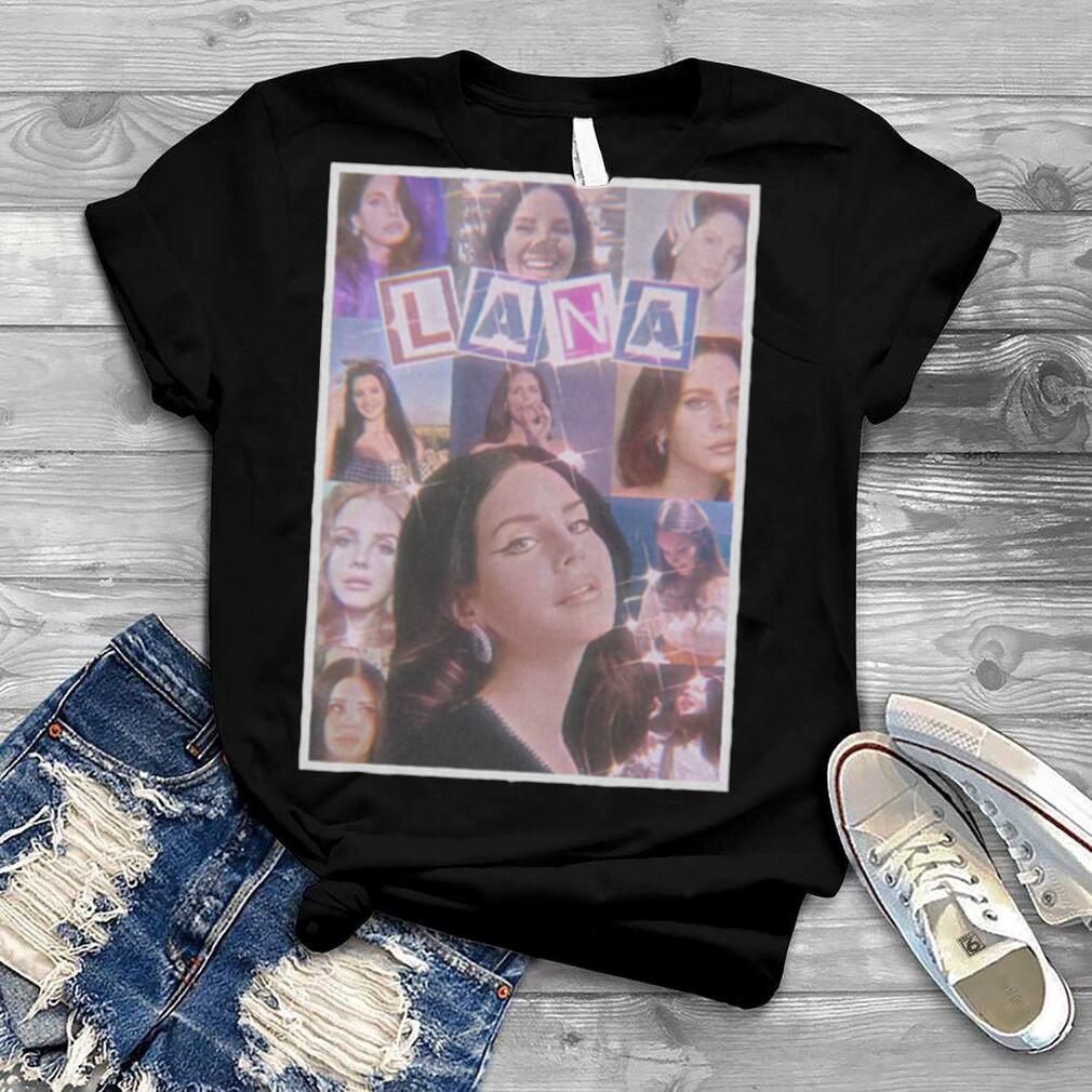 Lana Del Ray Collage Retro Illustration shirt