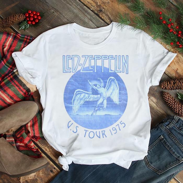 Led Zeppelin Tour ’75 Blue Wash shirt