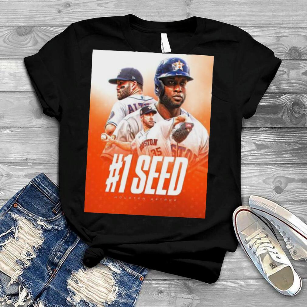 Houston astros clinched no 1 seed in the American league shirt