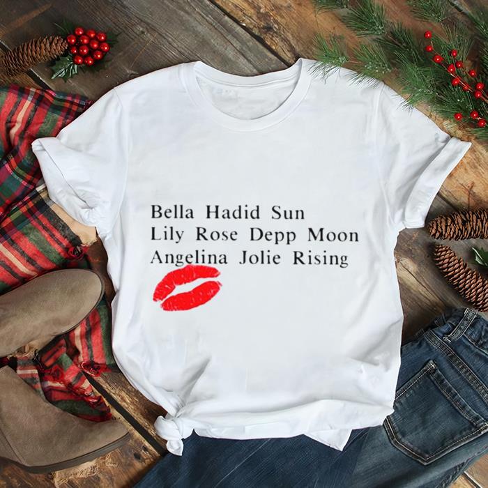 Bella hadid sun lily rose depp moon angelina jolie rising T shirt