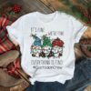 Gnome It’s Fine We’re Fine Everything Is Fine Christmas light #Custodiancrew shirt