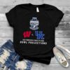 Wisconsin Badgers vs Kentucky Wildcats 2022 Transperfect Music City Bowl Bowl Projections shirt