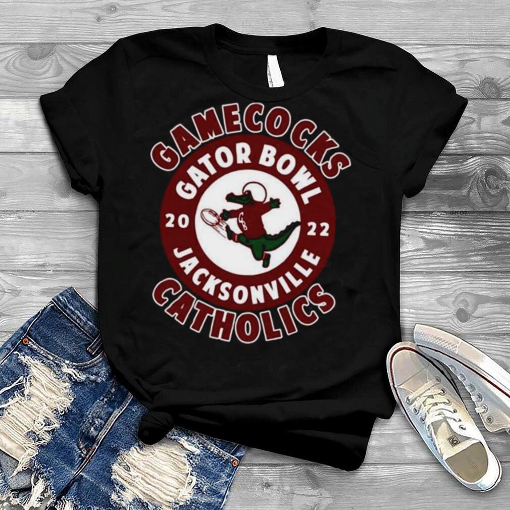 Bull Ward Gamecock Gator Bowl 2022 Jacksonville Catholics Shirt