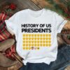 History Of Us Presidents Emoji Funny Design shirt
