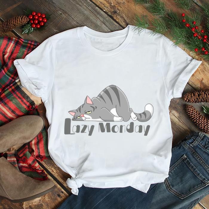 Lazy Monday Cat Tabby Cat shirt
