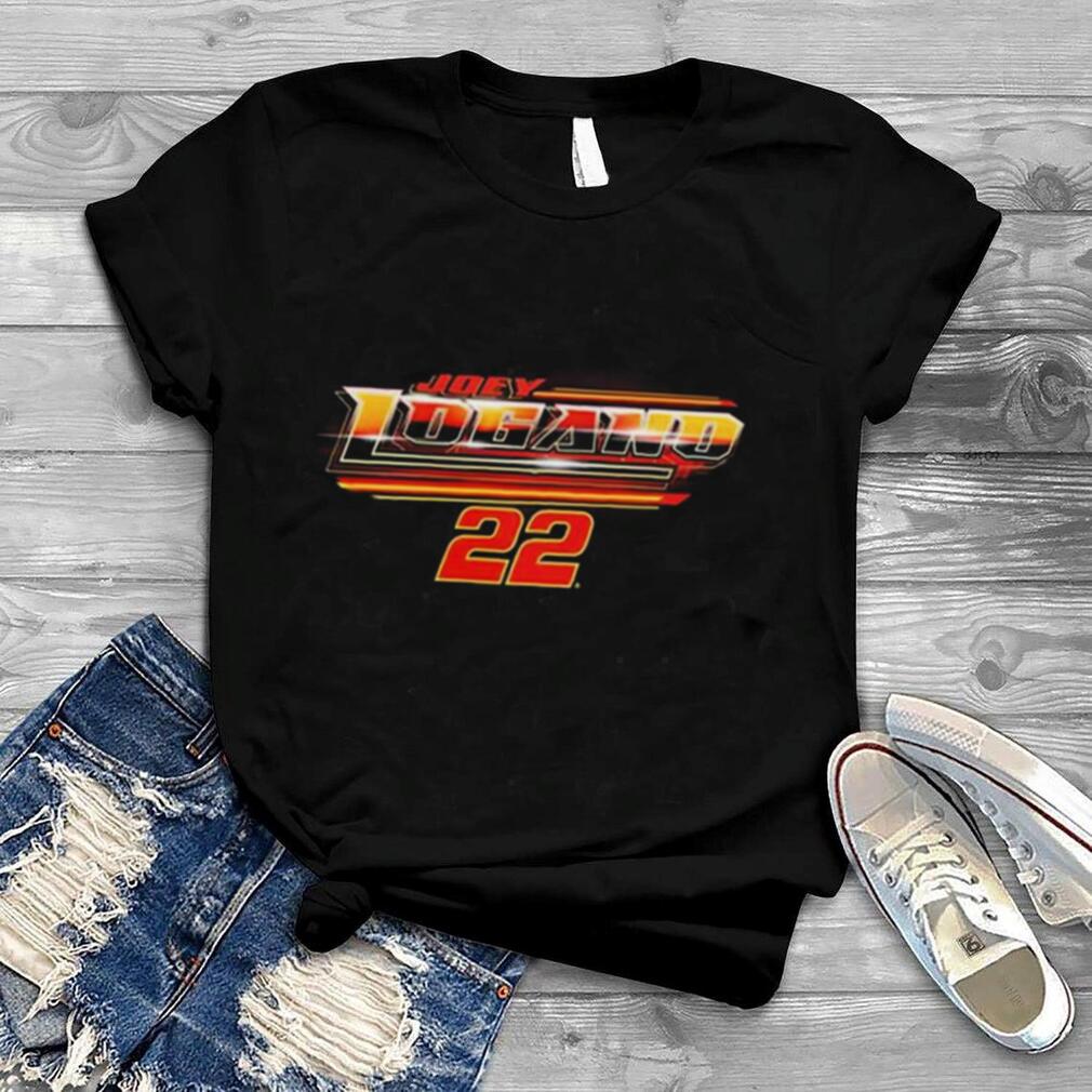 Joey Logano Team Penske Black 2023 #22 Shell Pennzoil Shirt