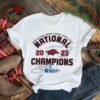 Arkansas Razorbacks 2023 Ncaa Women’s Indoor Track & Field National Champions Locker Room Short shirt