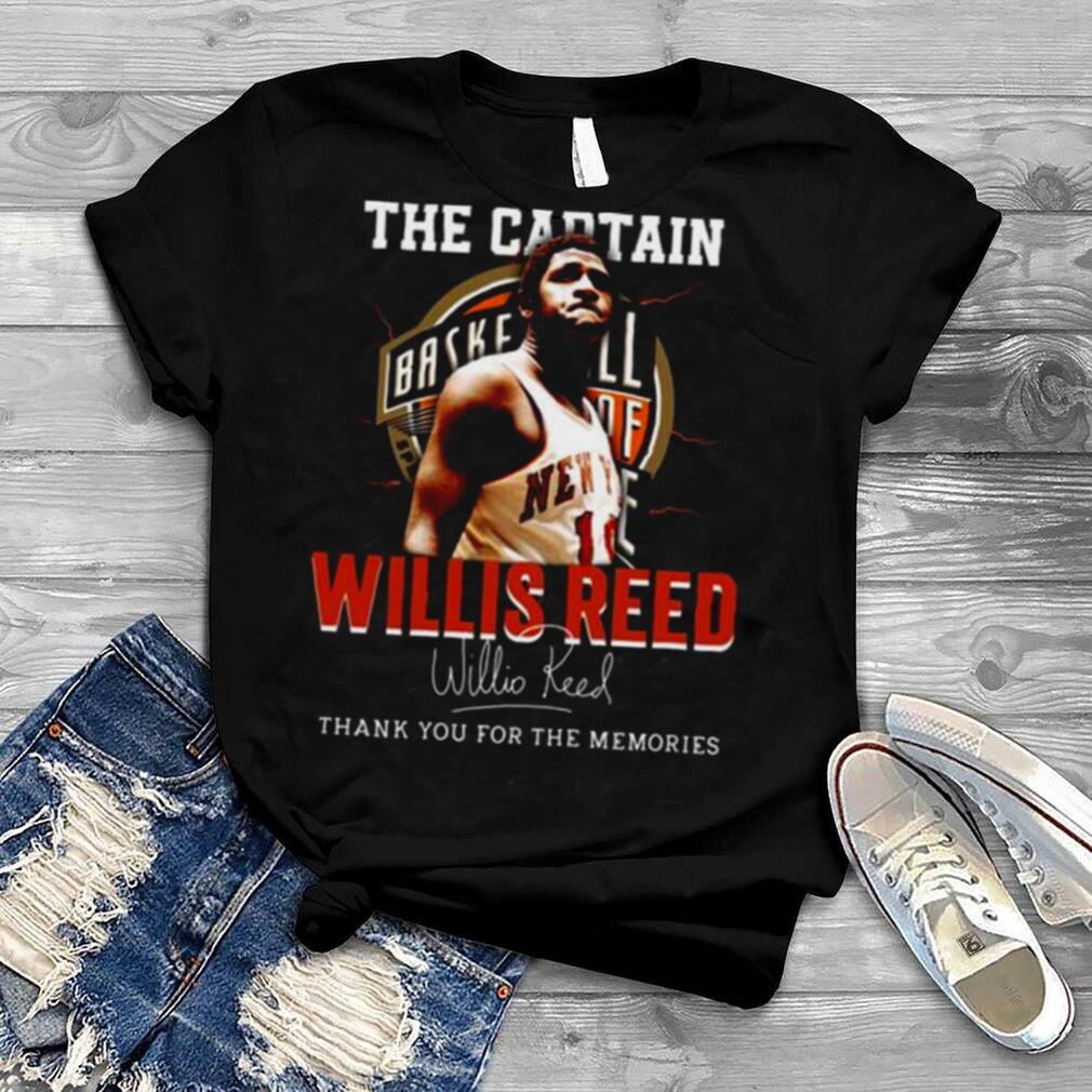 Rip Captain Willis Reed New York Knicks 1942 – 2023 Captain Forever shirt